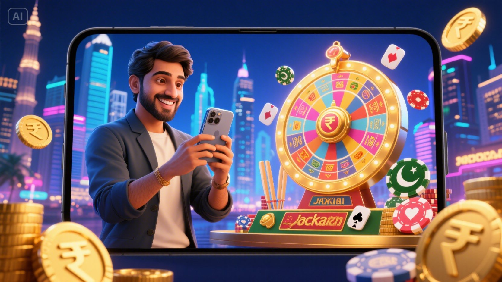Casino iWild Casino desktop and mobile interfaces